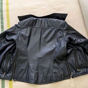 Harley Davidson Black Leather Jacket